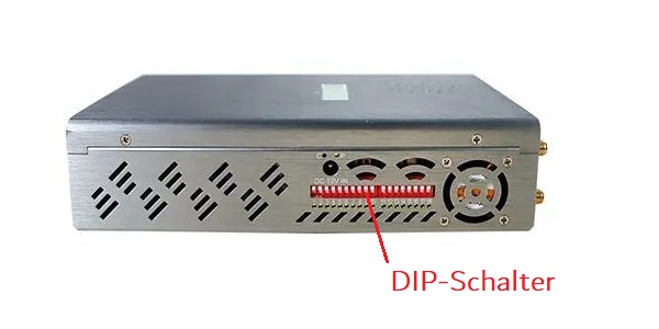 Handheld Schalldämpfer mit 18 unabhängige DIP-Schalter