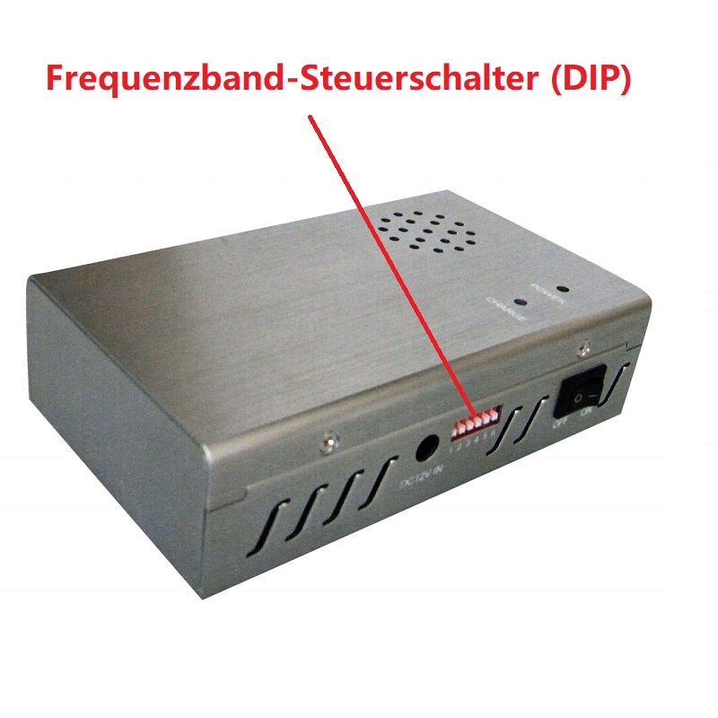 4G Mobilfunk Signal Blocker mit DIP Kanalschalter