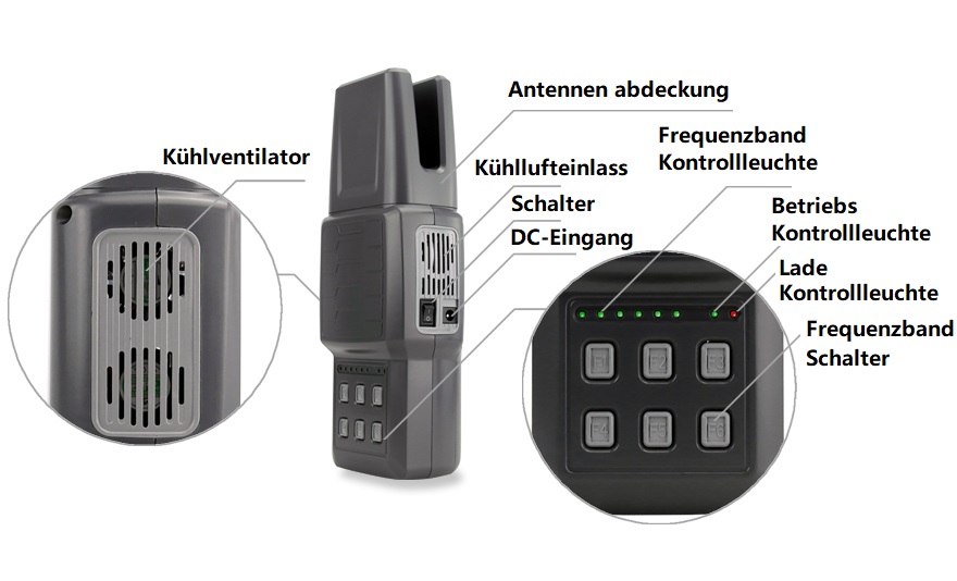 Details zum Tragbare Jammer