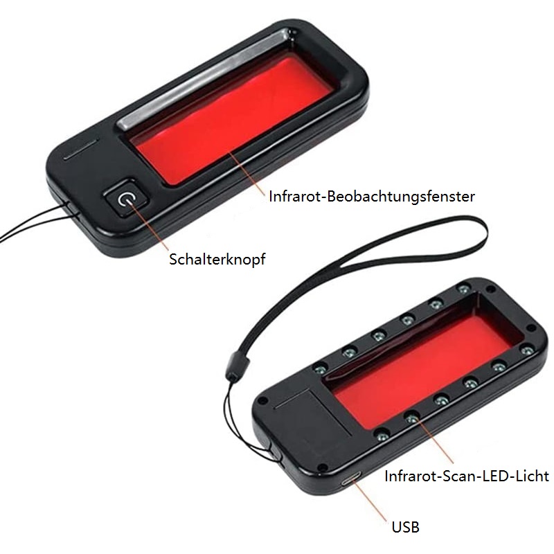 Anleitung zur Verwendung des Spy Camera Finder