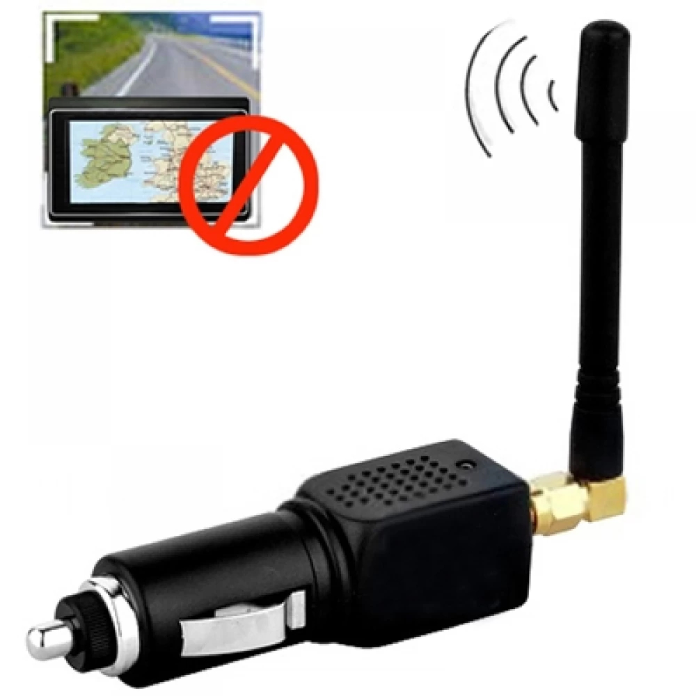 mini car cigarette lighter GPS Jammer