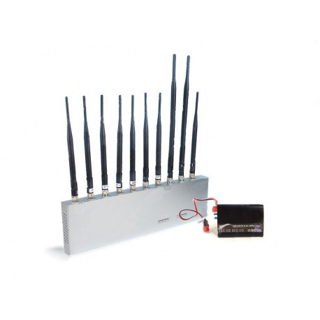 desktop GPS and 5G mobile Cell jammer blocker